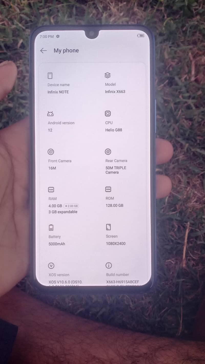 infinex note 12 1