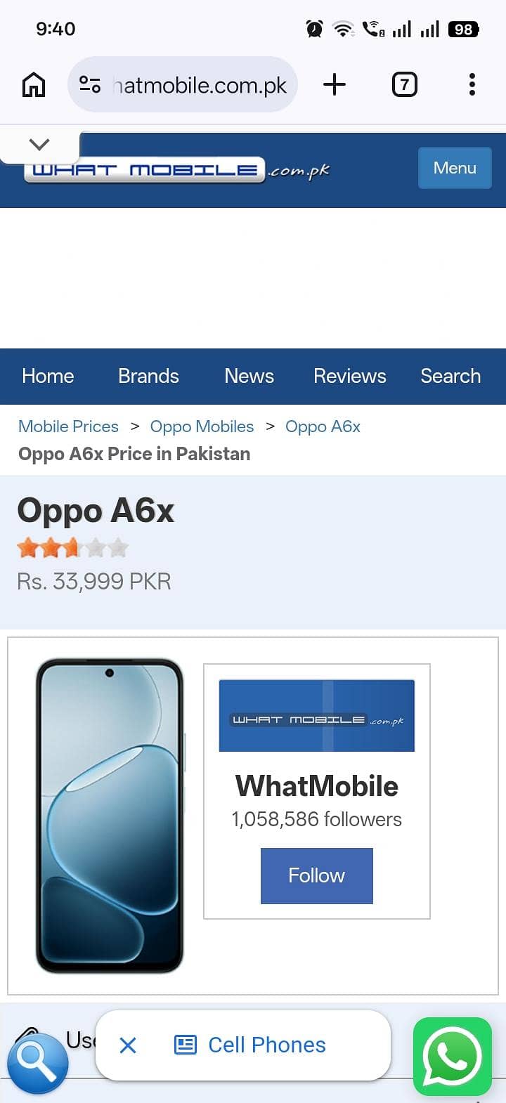 Oppo A6X 1