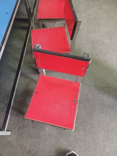 school chairs and table for sale