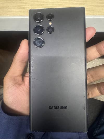 s22 ultra 8/128 condition normal baki pics dhk lo exchange