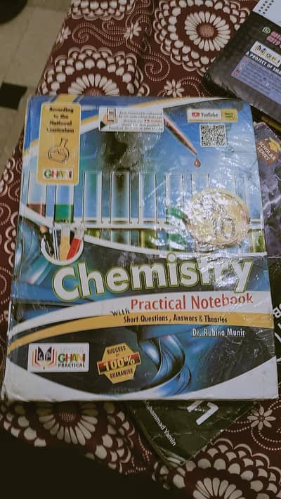 "Solved Practical Notebook" Chemistry class 9 and 10