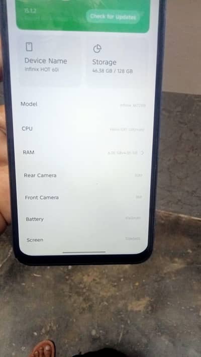 Infinix hot 60i
