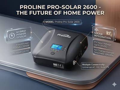 Proline Pro-Solar 2600 Inverter | 24V System | Like New & Solar Ready
