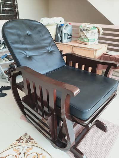 Sheesham Rocking Chair Full Size