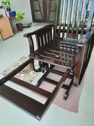 Sheesham Rocking Chair Full Size