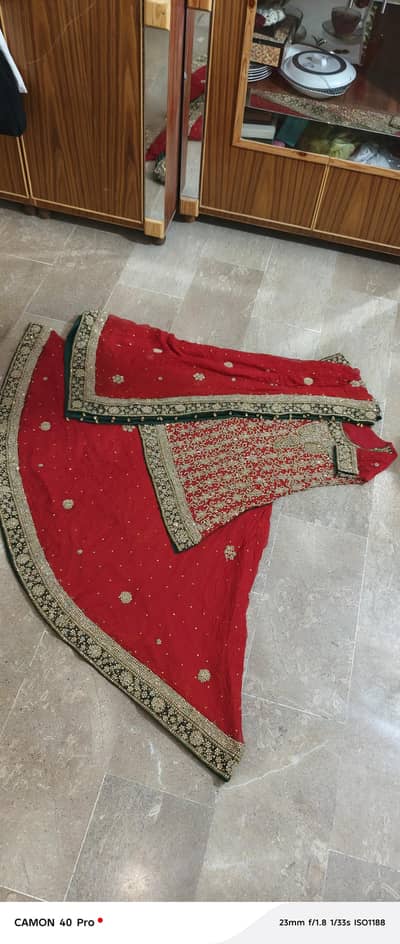 3 pcs bridal dress