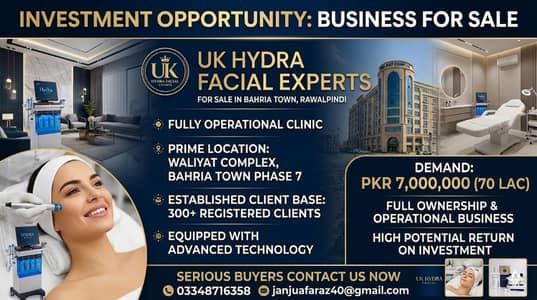 UK haydar fical expert clinic for sale