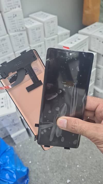 all mobile parts lcd glass panil  hol saell par