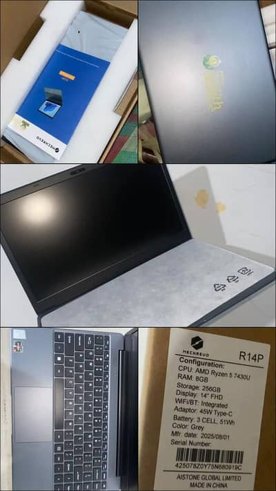 Mechrevo R14P Ryzen 5 7430U 8GB RAM 256GB SSD Windows 11