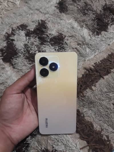 REALME C53 6+6 128 box charger k sath