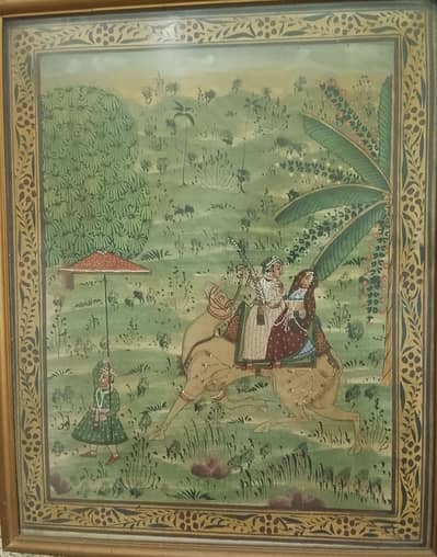Rajasthani style painting