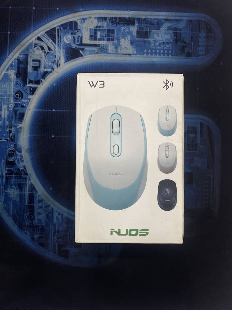 NUOS W3 Bluetooth Wireless Mouse 0
