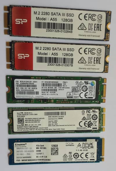 128GB M2 & NVME