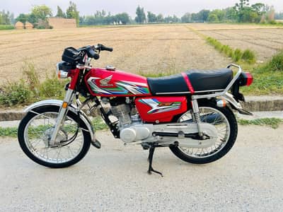 Honda CG 125 2023 — Mardan Registered