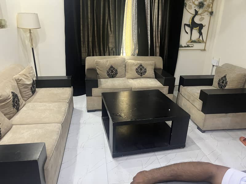 sofa set and table 0