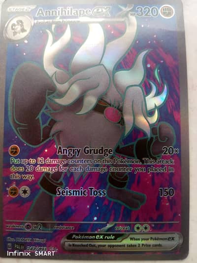 rare silver plated Pokémon card