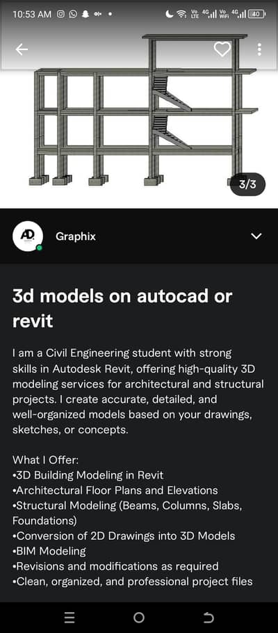 I CAN DRAW 3D MODELS FOR YOU