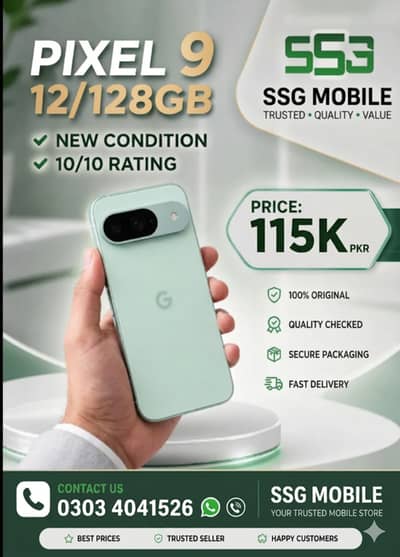Google Pixel 9 | 12GB RAM / 128GB Storage | Brand New 10/10 Condition