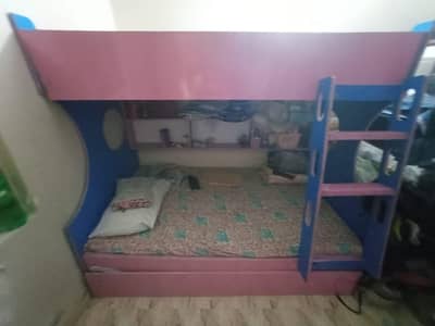 Kids Furniture / kids Bed / Bad with Storage / Kids  Wardrobe - Almari