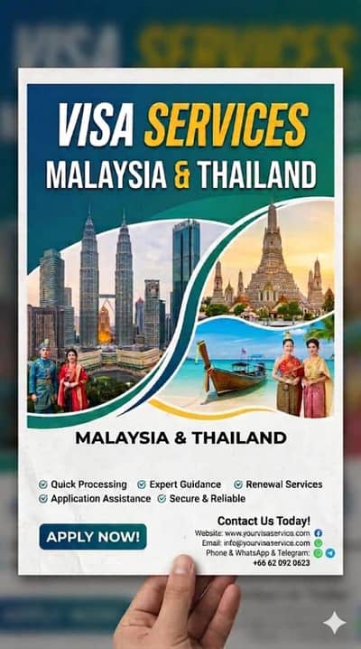 Malaysia & Thailand Visa Services Done bass