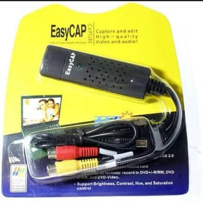 Easy Cap USB Video Capture Adapter USB 2.0 (No Delivery)