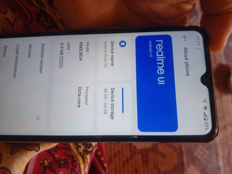 Realme note 50 3