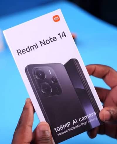 Radmi note 14 8+8+256 complete box 10 month warranty 0348.5280472