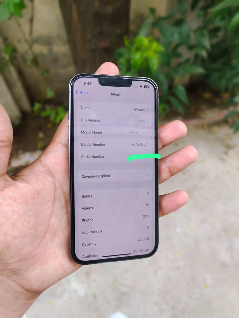 iphone 13pro LLA model 3