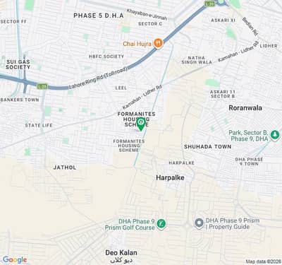 Centrally Located Residential Plot Available In Formanities Housing Scheme - Block MM For sale