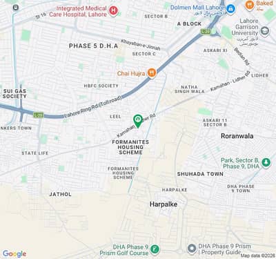 Centrally Located Residential Plot Available In Formanities Housing Scheme - Block Y For Sale