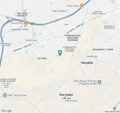 Gorgeous 3 Marla Residential Plot For sale Available In Formanities Housing Scheme - Block BB