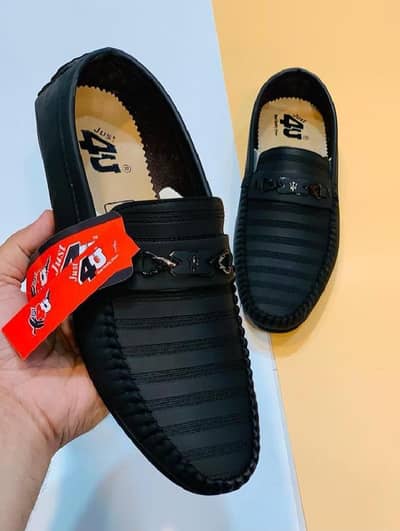 Men's Black Loafer (Cash On delivery)