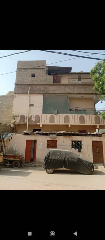 SECTOR ,5-B/3 12 X 06 CORNER, GROUND PLUS TWO HOUSE, 12 METER ROAD, RENTAL INCOME- 70 K NORTH KARACHI