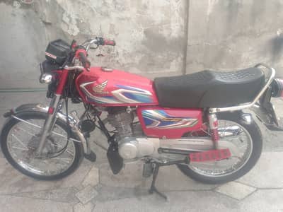 Honda CG 125- Excellent Bike|Year 2022|One Hand Used, Urgent Sell
