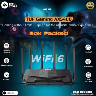 ASUS TUF Gaming WiFi 6 Router | ASUS TUF-AX5400