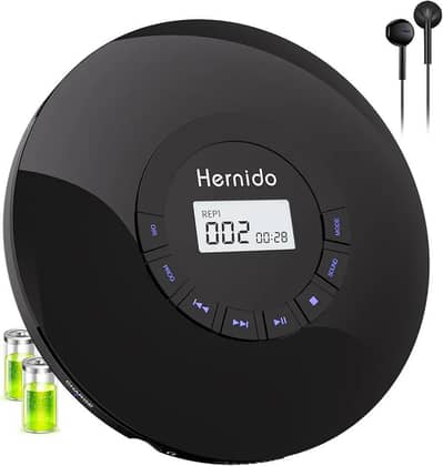 HERNIDO RECHARGEABLE CD PLAYER FOR CAR