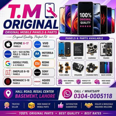 Samsung parts & panel & hardware