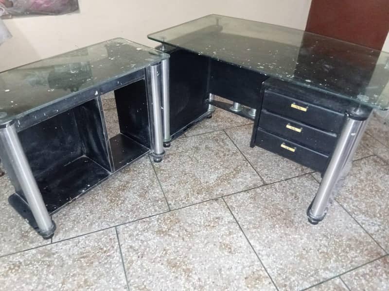 computer table with side table 1