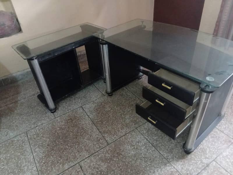 computer table with side table 6