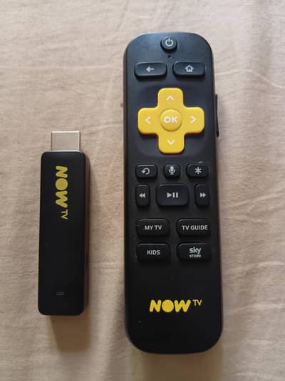 Smart TV Stick-Like Android TV Box-NOW TV- Roku Powered