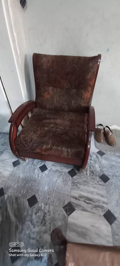 Sofa 5 Seater pure Wood & wardrobe  .