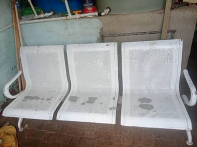 3 seater Bench for offices & Clinics