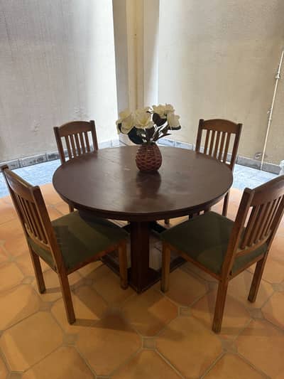 4 persons dining table just in 50 thousand home visit allowed