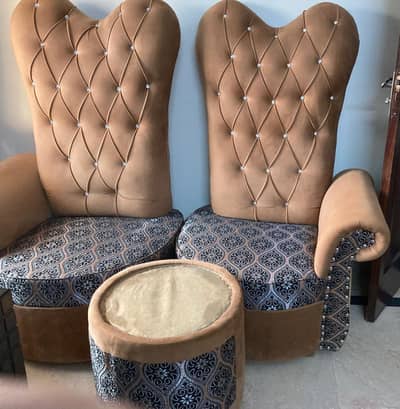 2 seater high back sofa