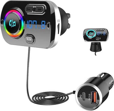 SONRU FM TRANSMITTER BLUETOOTH 5.3 CAR RADIO