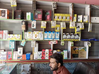 running mobile shop for sale with full setup