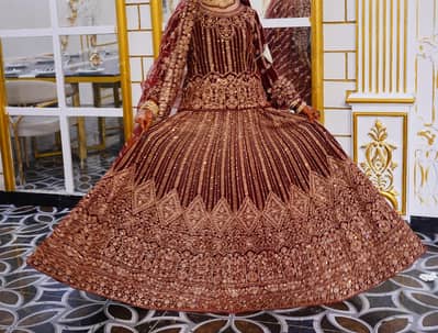 bridal lhnga choli with free birdal set