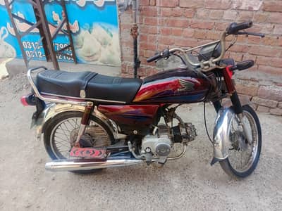 honda CD 70 2008 model injan zabardst documents ok 03217699114