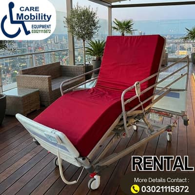 ICU bed | Hospital Bed|Surgical Bed | Electric paitent bed on Rent
