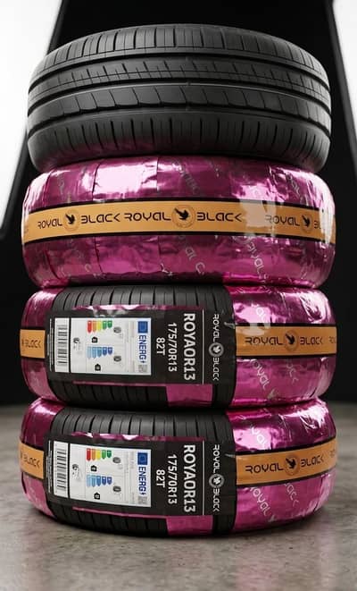 Royal Black 175/70 R13 Tyres | Best for Wagon R & Cultus
